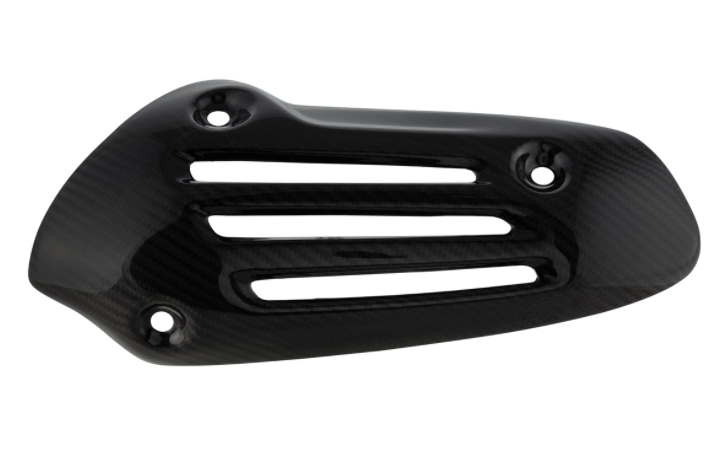 Hitzeschild Auspuff für Vespa Primavera/​Sprint 50-150ccm 4T AC ('16-), Carbon