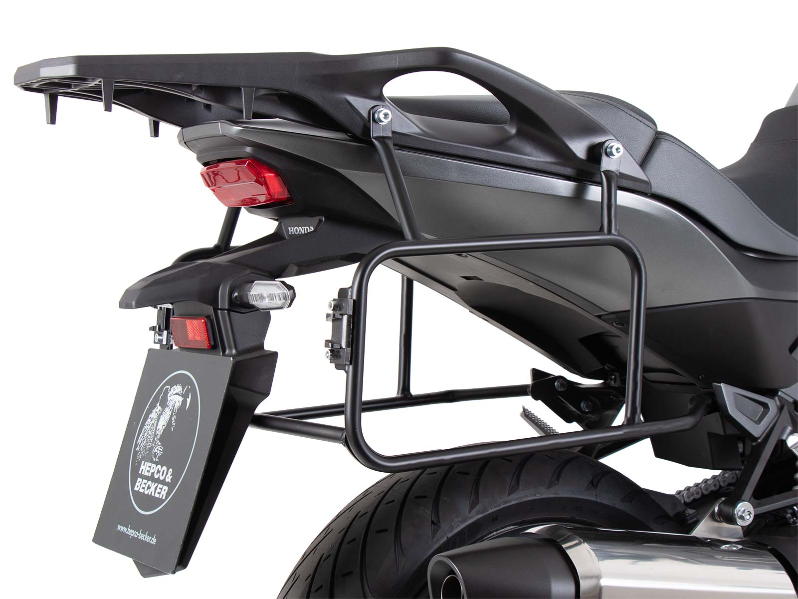 Seitenkofferträger festverschraubt schwarzfür Honda NT 1100 (22-24) Hepco & Becker