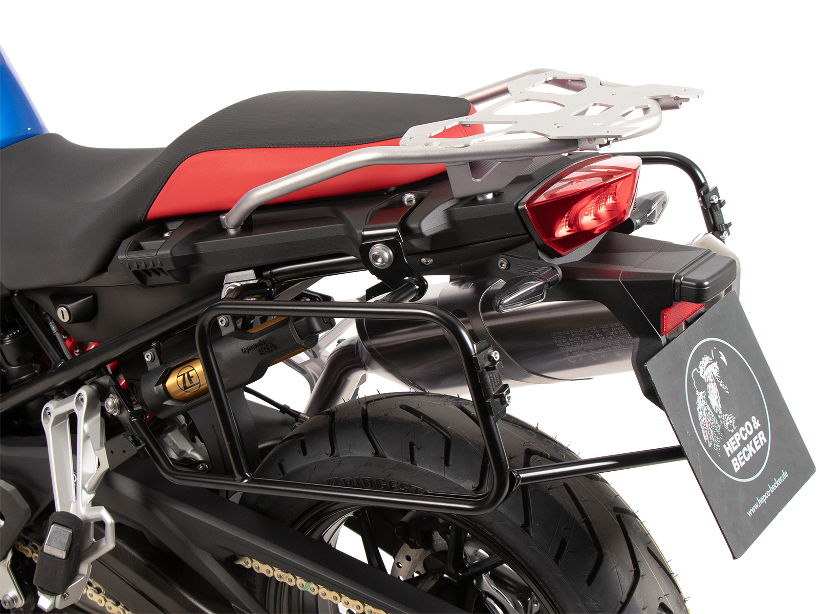 Seitenkofferträger Lock-it abnehmbar schwarz für BMW F 800 GS (24-) Hepco & Becker