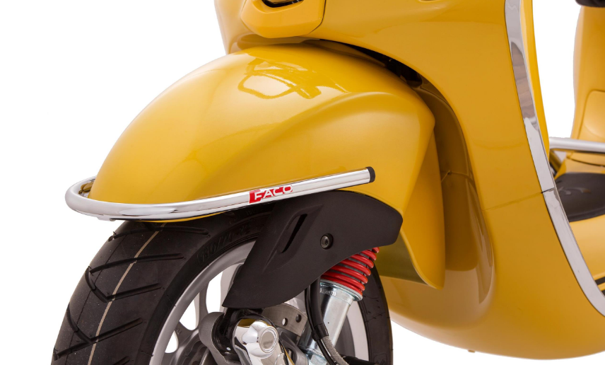 Stoßstange Kotflügel vorne für Vespa LX/​LXV/​S/​Primavera/​Sprint/Elettrica 50-150ccm, chrom