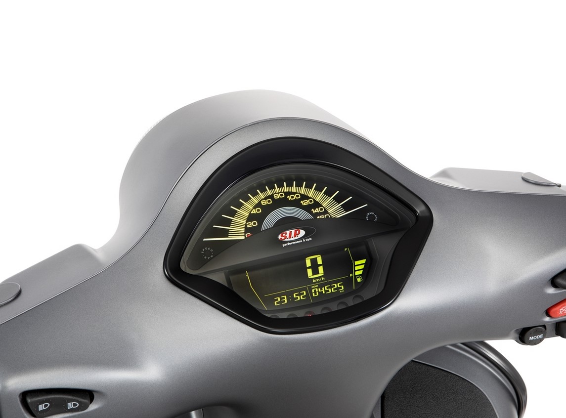 Drehzahlmesser/Tacho für Vespa GTS/​GTS Super 300ccm FL ('14-), schwarz