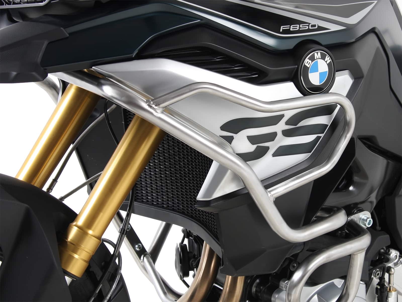 Tankschutzbügel Edelstahl für BMW F 750 GS Hepco & Becker