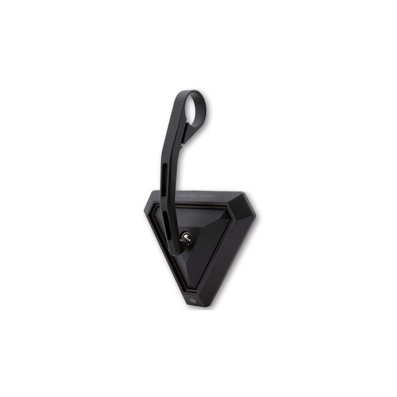 HIGHSIDER pro Lenkerendenspiegel Tetra Schwarz Lang (1Stck.)