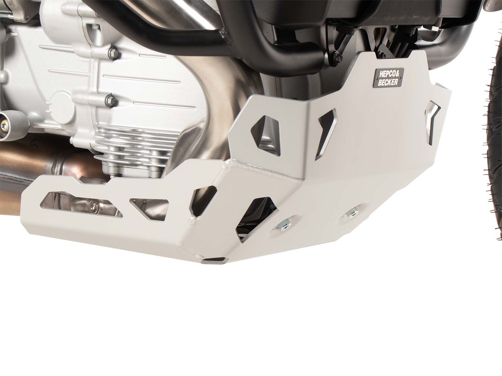Motorschutzplatte Aluminium für Moto Guzzi Stelvio (24-) Hepco & Becker