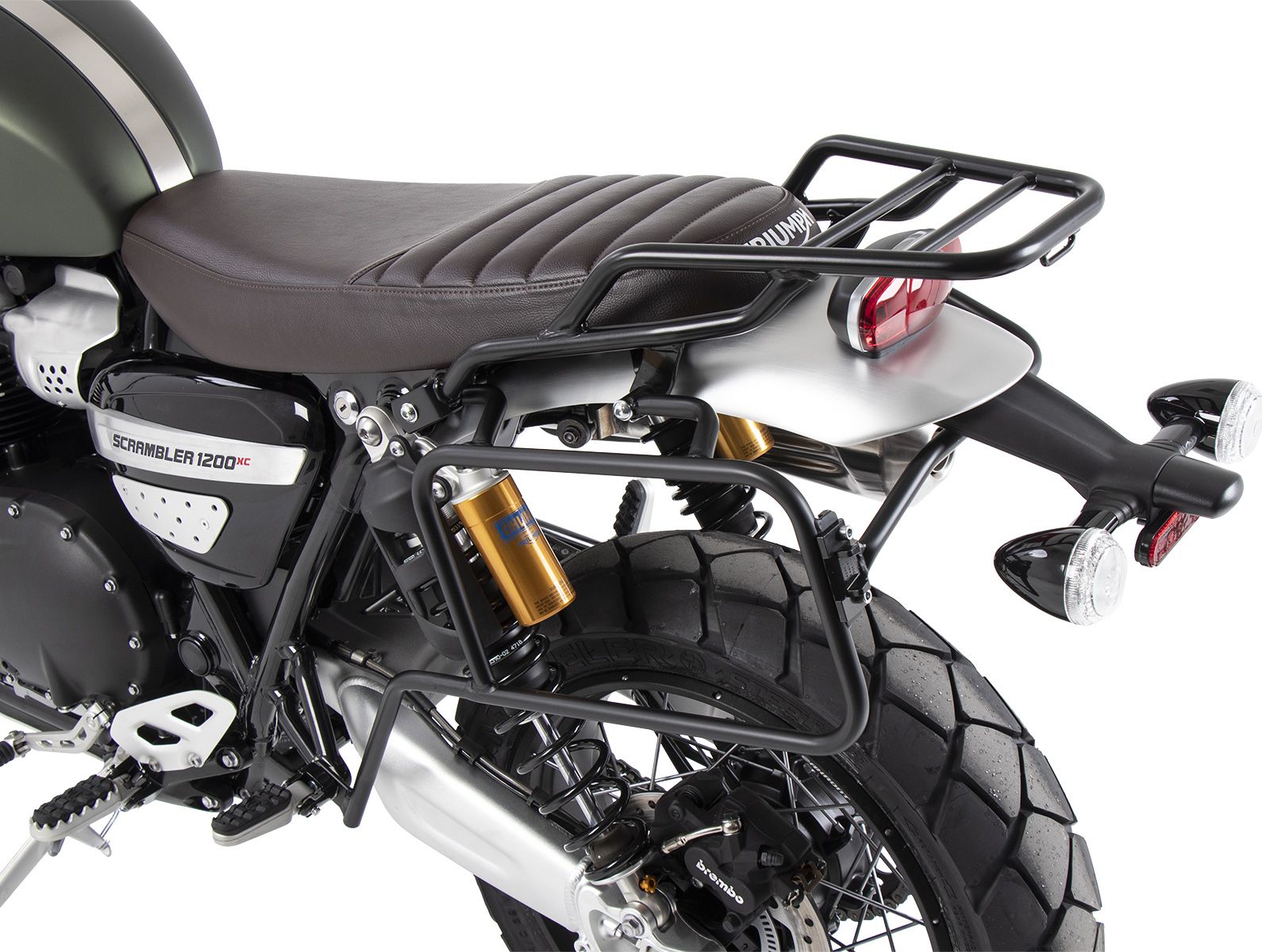 Rohrgepäckbrücke schwarz für Triumph Scrambler 1200 XE (24- ) Hepco & Becker