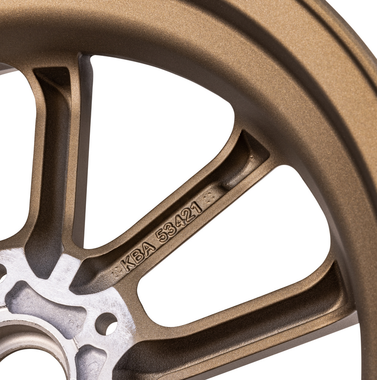 Felge vorne/hinten 12" für Vespa GTS/​GTS Super/​GTV/​GT 60/​GT/​GT L 125-300ccm, bronze matt
