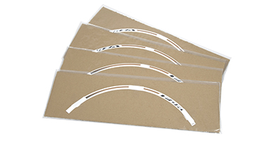 Felgendekor Aufklebersatz gold für Honda Forza125/350 Original