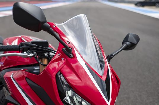 Hohe Windscheibe (Clear) klar für Honda CBR 650R (Bj.19-)