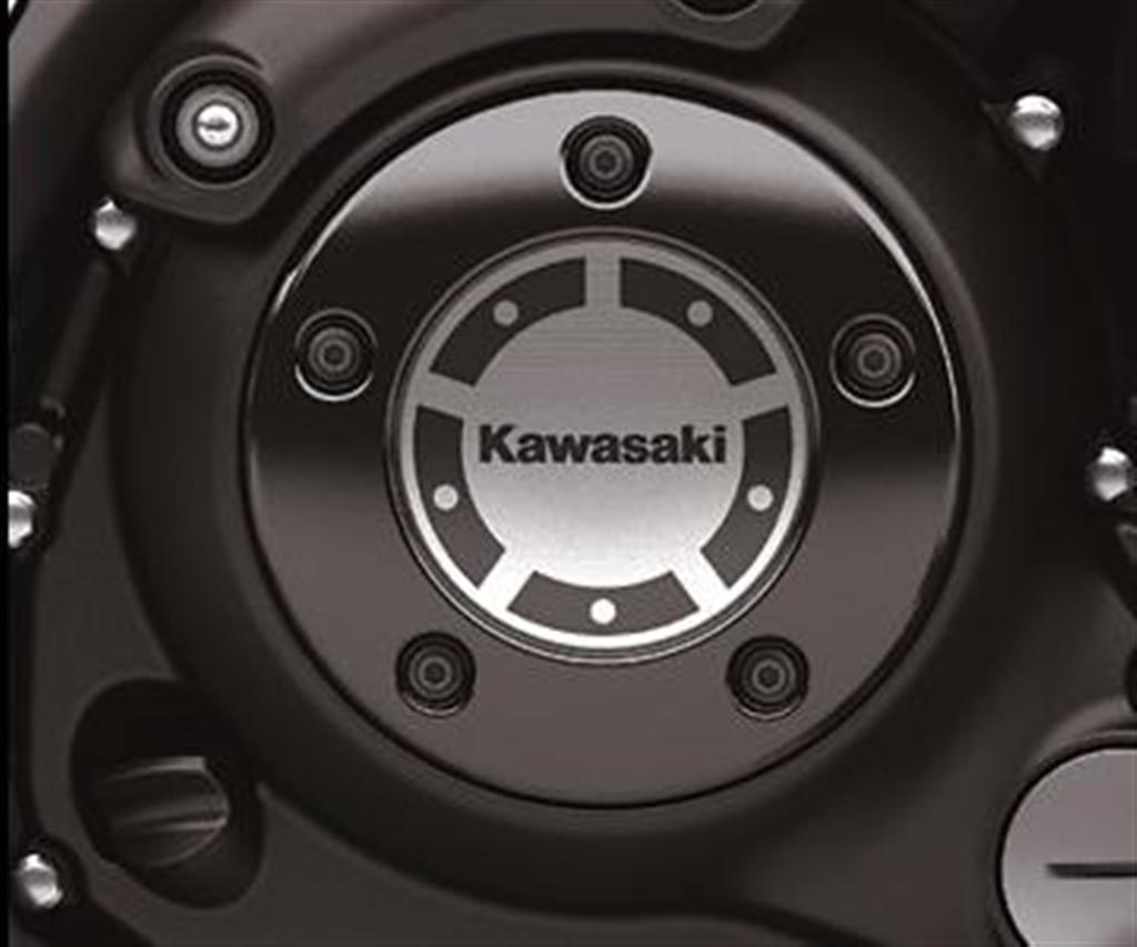 Kupplungsdeckelblende Aluminiumfarben für Vulcan S (Bj.15-19) Original Kawasaki