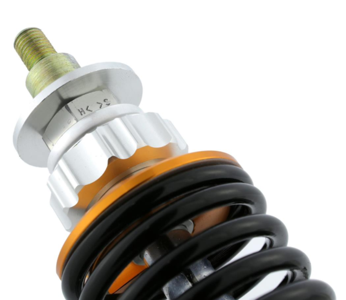 Stoßdämpfer vorne für Vespa GTS/​GTS Super/​GTV/​GT 60/​GT/​GT L, silber/orange
