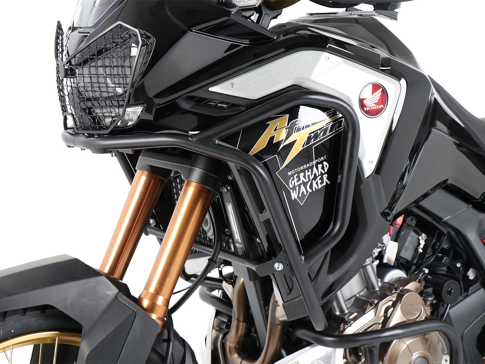 Tankschutzbügel schwarz für Honda CRF 1100 Africa Twin Adventure Sports Sports (20-23)