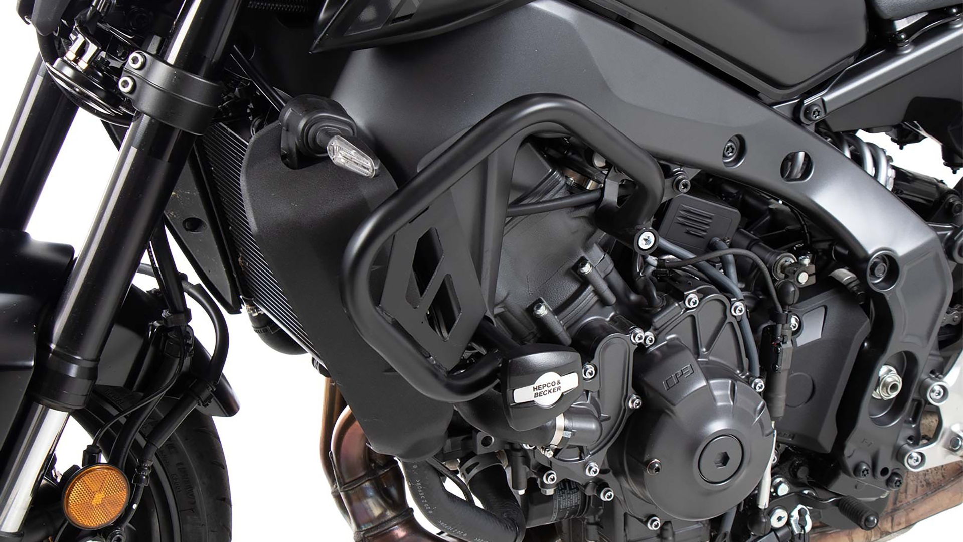 Motorschutzbügel inkl. Protectionpad für Yamaha MT-09 (21-23) Hepco & Becker