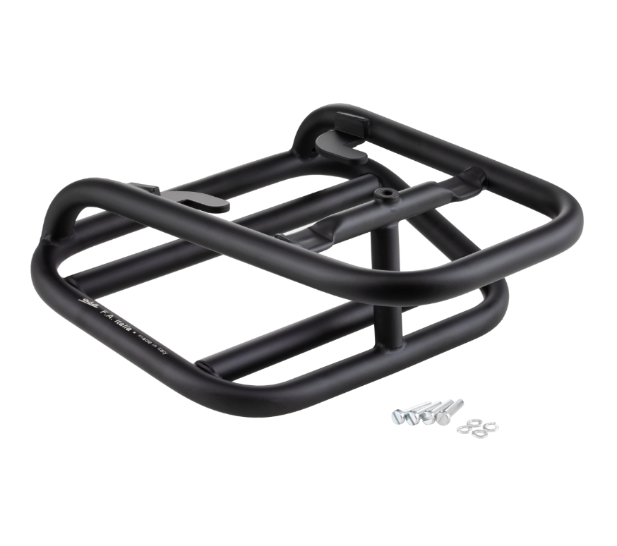 Gepäckbrücke hinten für Vespa 946 3V i.e. 125ccm, schwarz matt