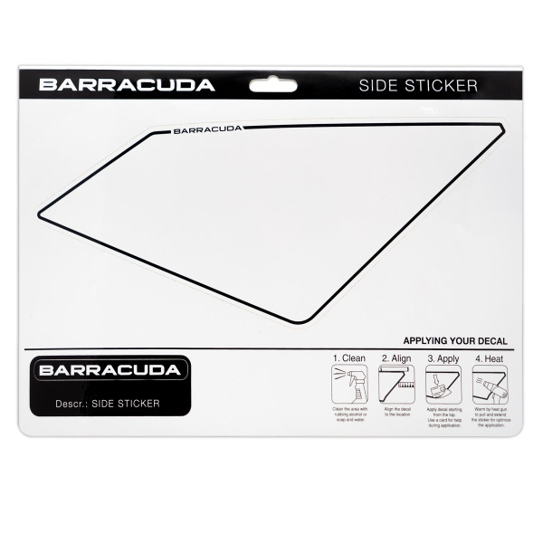 Nummerntafel für Yamaha MT-07 (21-24) - Barracuda