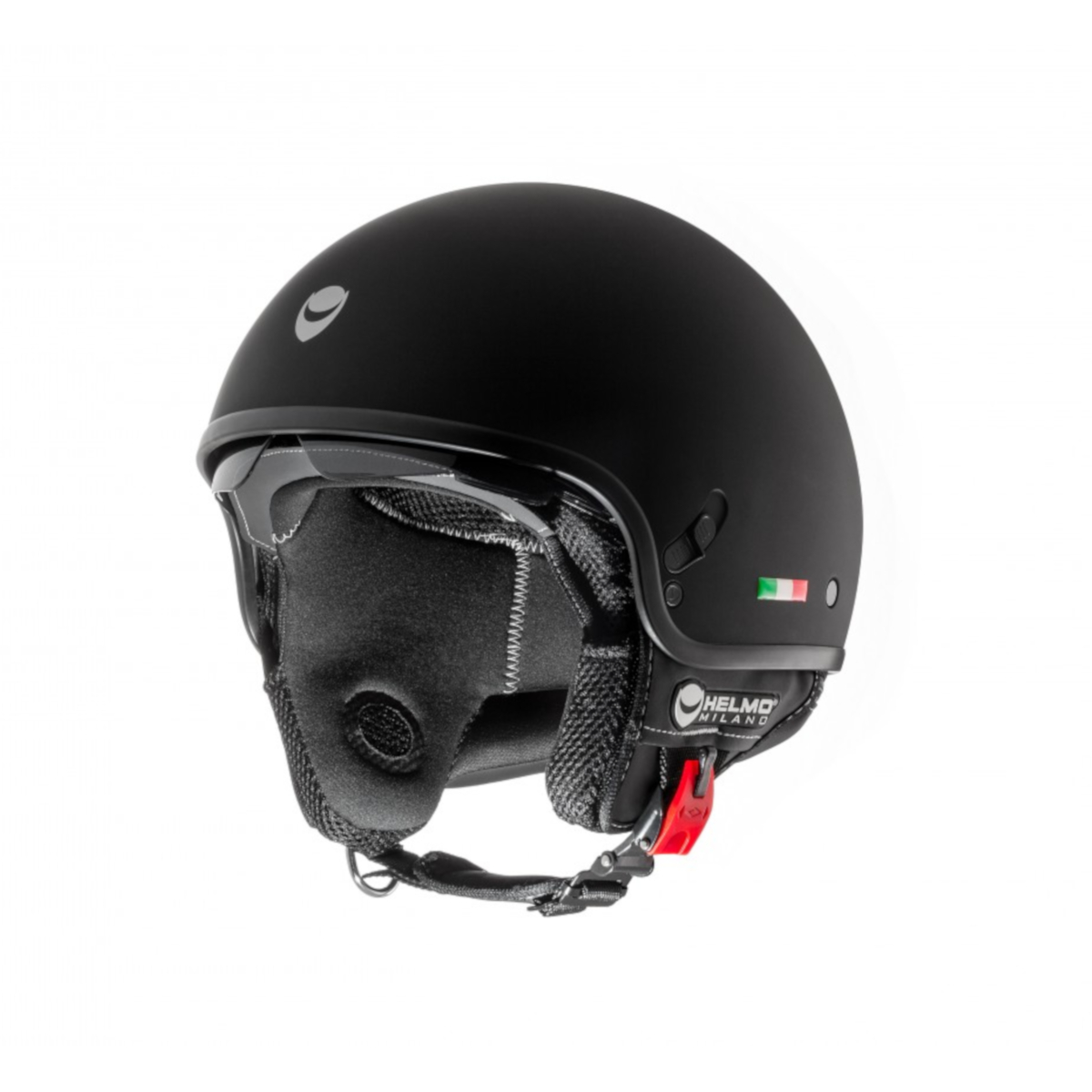 Helmo Milano Demi Jet, Puro Slider, schwarz matt