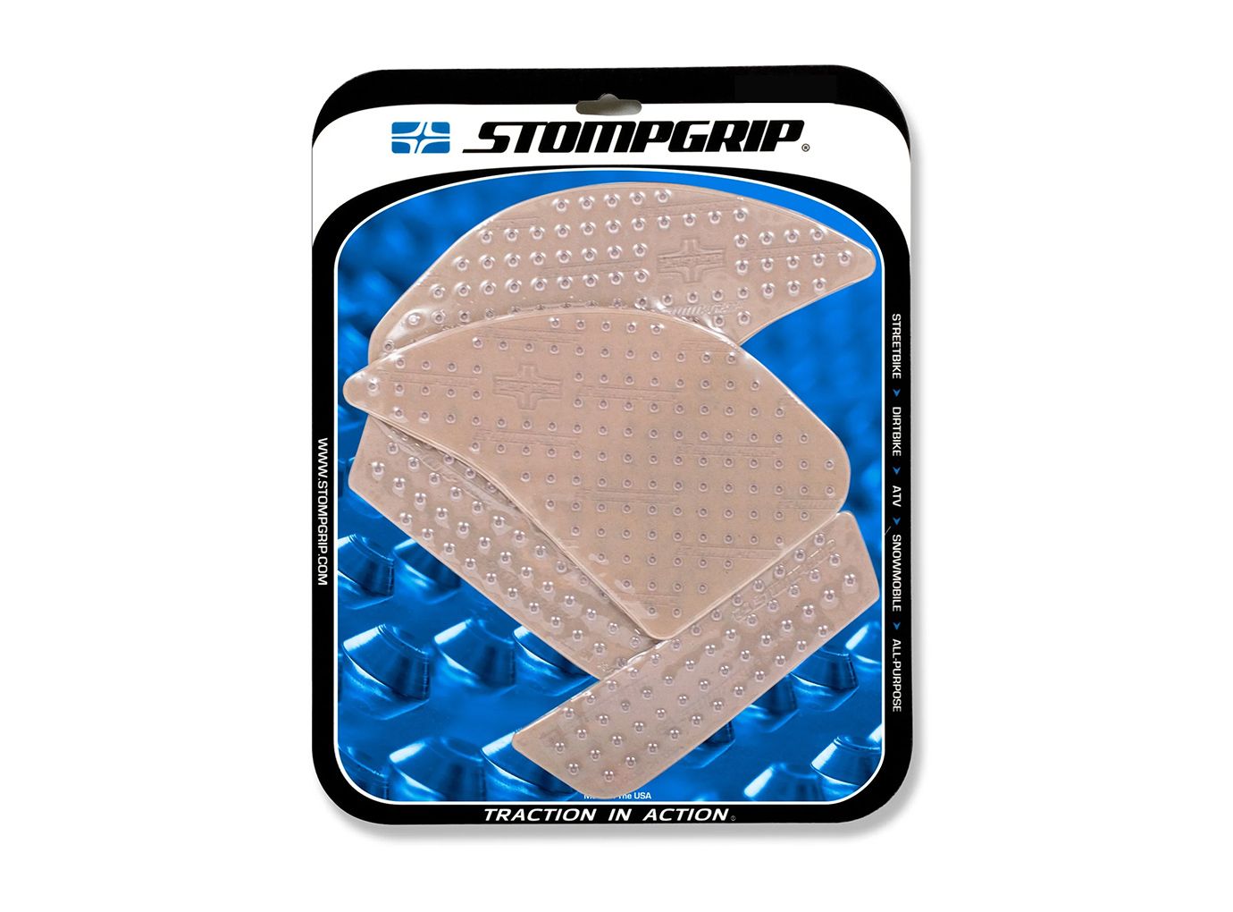 Stompgrip Tank Pad, klar, Volcano für Kawasaki Ninja 1000SX, 2020-2025