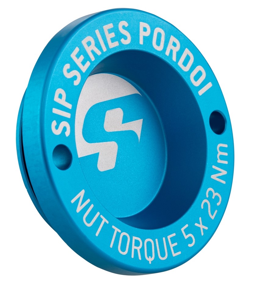 Staubschutzkappe 12" Felge vorne für Vespa GTS/​GTS Super/​GTV/​GT 125-300ccm, blau matt