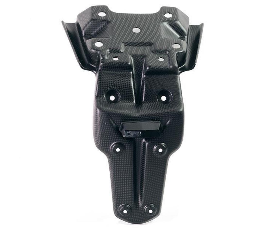 Kurzer Kennzeichenhalter aus Carbon für Yamaha Ténéré 700 (19-24)-