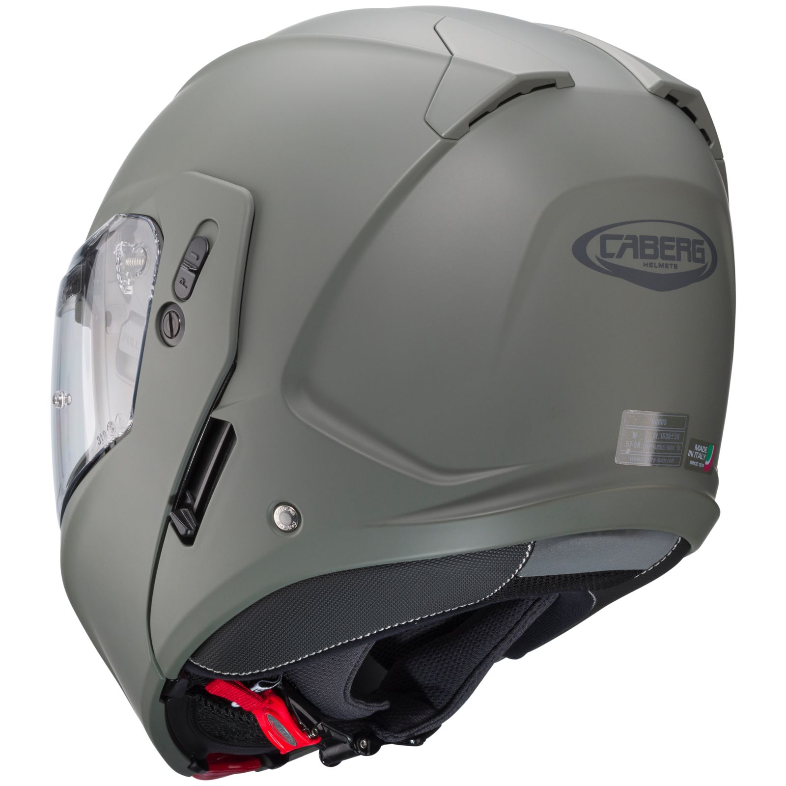Caberg Helm Horus, matt-grau/kamo