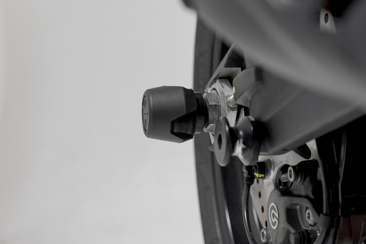 SW-Motech Sturzpad-Kit für Hinterachse für Ducati, KTM, Husqvarna Modelle