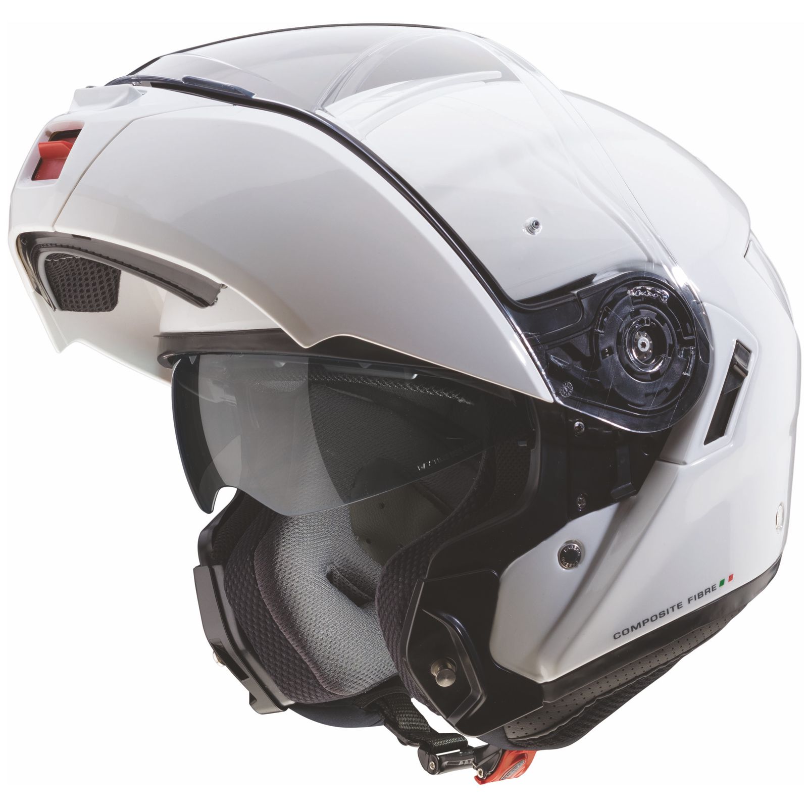 Caberg Helm Levo, weiß metallic
