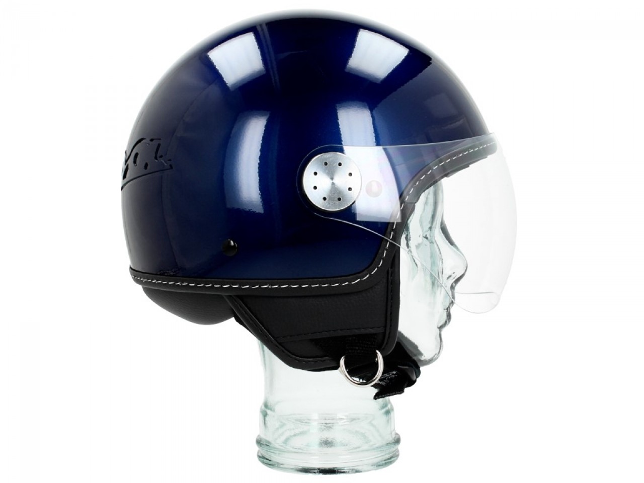 Vespa Jethelm Visor 3.0 blau energia