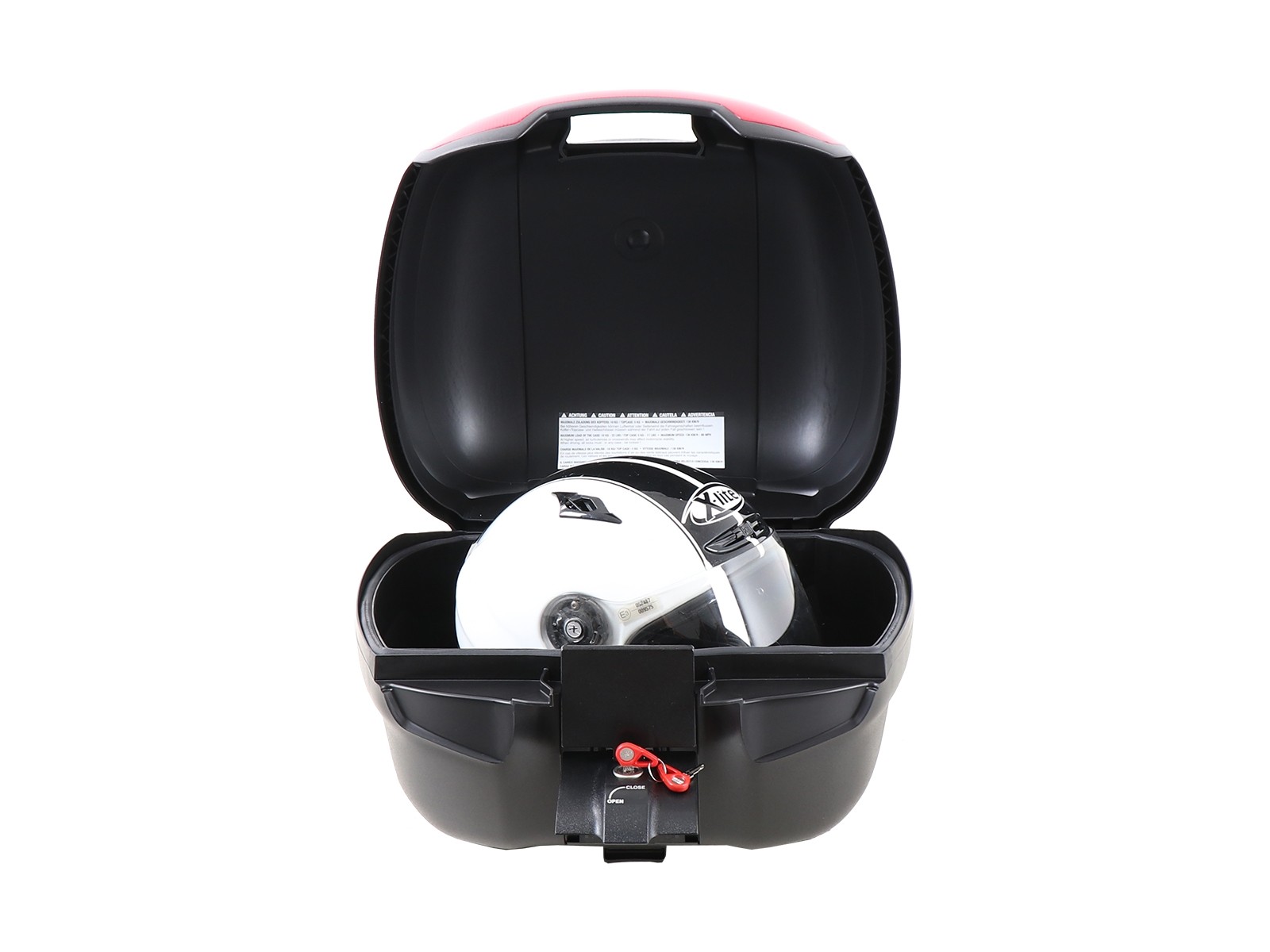 Journey Topcase 40 schwarz inkl. Universaltopcasepalette für Fremdträger Original Hepco & Becker