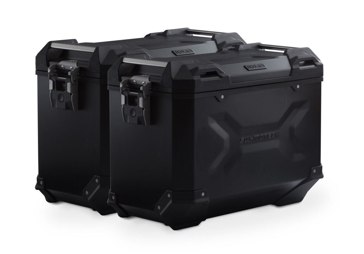 SW-Motech TRAX ADV Alukoffer-System schwarz für (45l) für Honda NC750X (21-), RH09