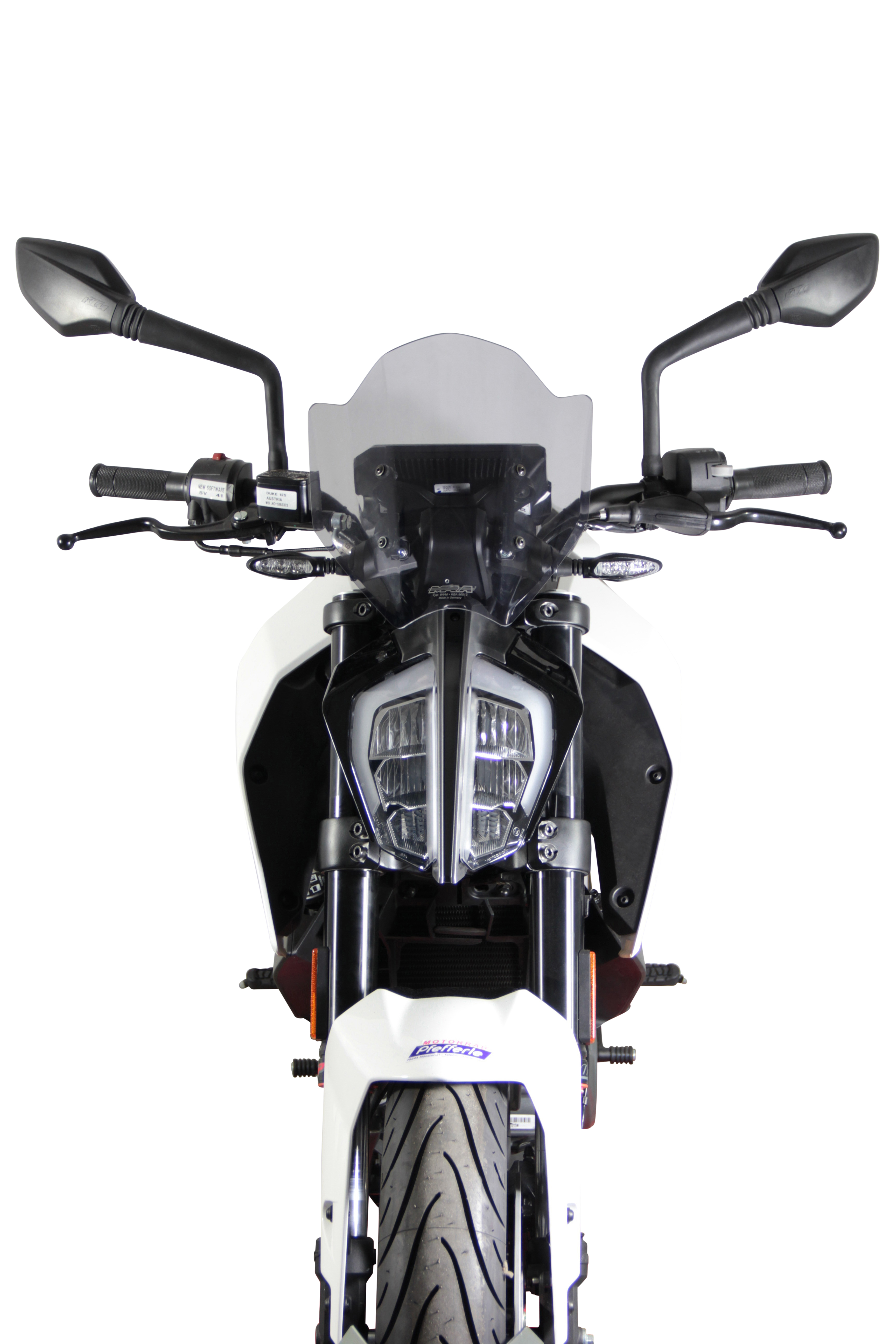Sportscheibe MRA "NSPM" für KTM DUKE 125 / 390 (Bj.2017-)