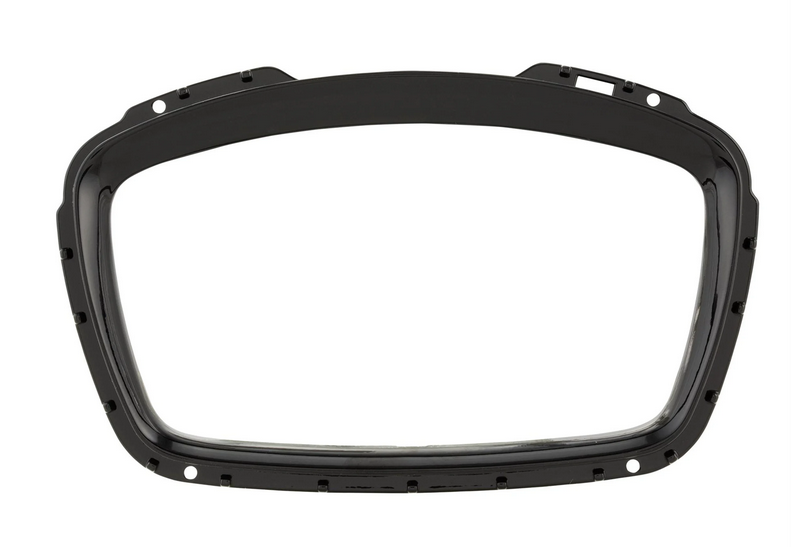 Zierring Tachometer für Vespa Elettrica/​Primavera Sport/​Sprint Sport 125/​150ccm, schwarz glänzend