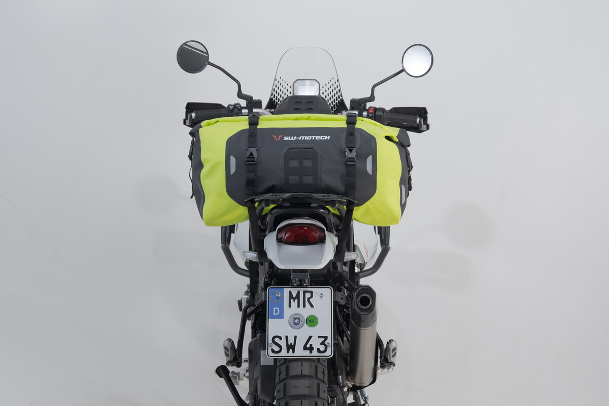 SW-Motech Drybag 350 Hecktasche für Kawasaki ZX-10 R Ninja, signalgelb/grau