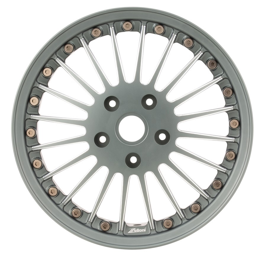Felge Sport Classic vorne/hinten für Vespa GTS/​GTS Super/​GTV/​GT/​946 125-300ccm, grau matt