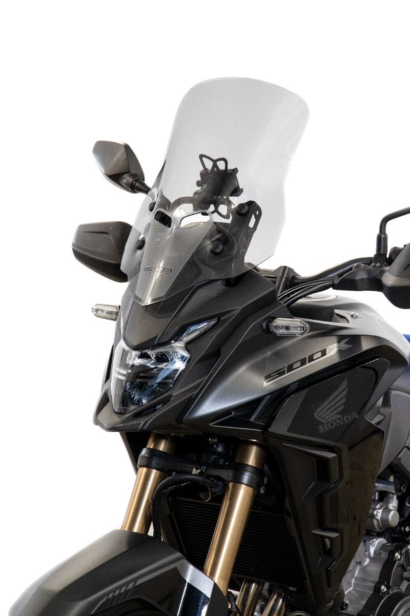 Mittelhohe Windschutzscheibe für Honda CB 500 X (16-23), leicht getönt