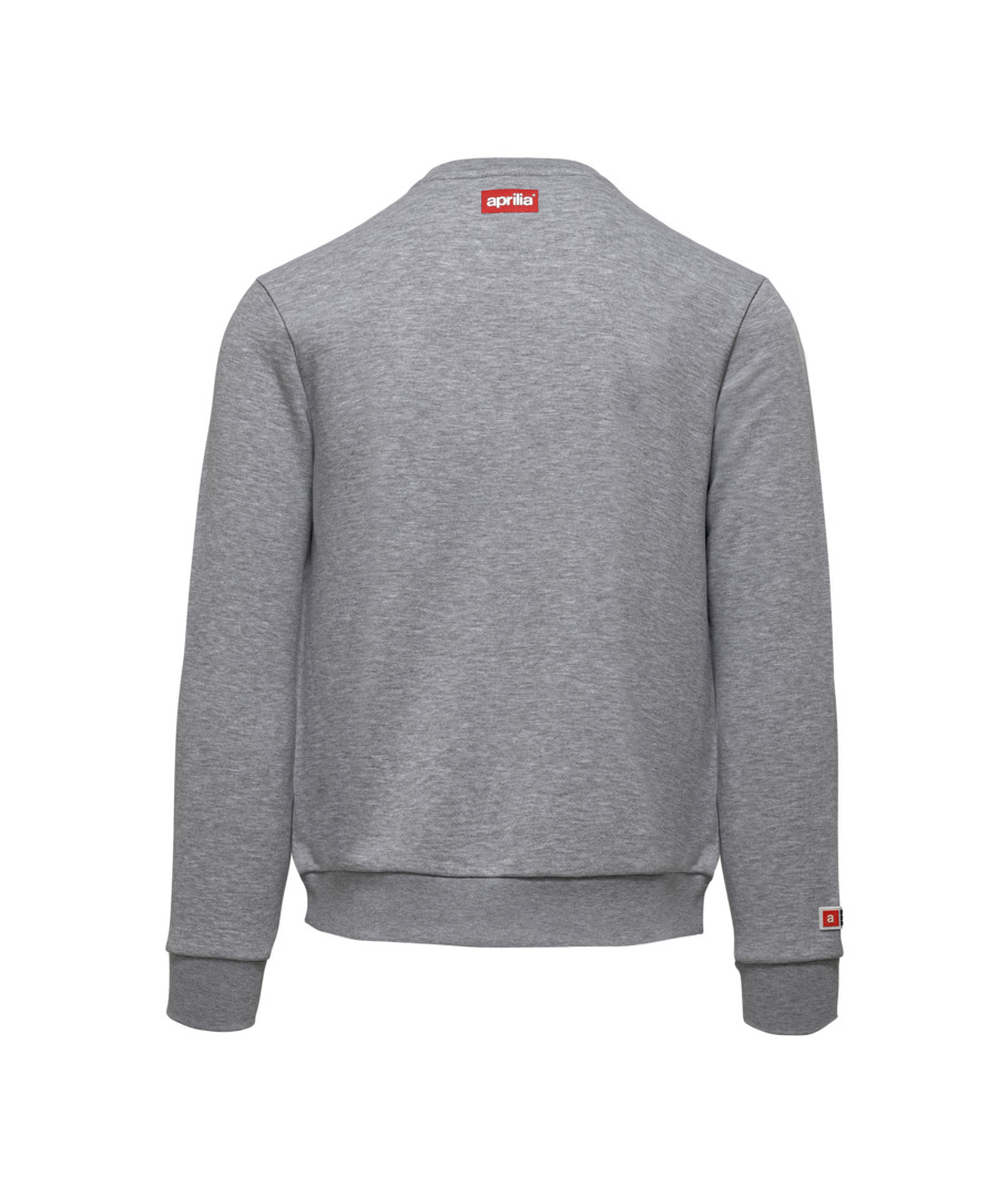 Aprilia Sweat Shirt Kollektion 2024 Unisex grau