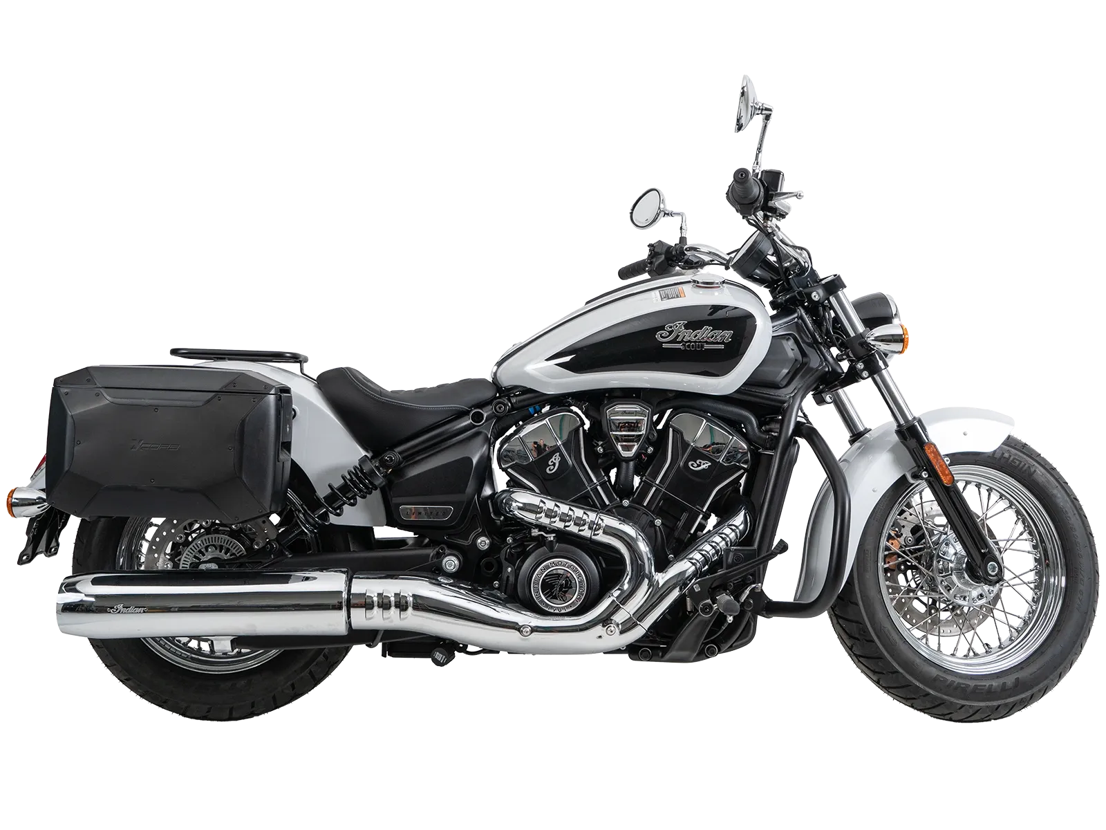 C-Bow Seitenträger chrom für Indian Scout Sixty Classic (25-) Hepco & Becker