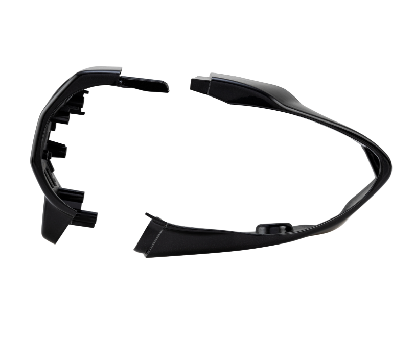 Abdeckung Schaltereinheit, links & rechts für Vepsa Primavera/​Sprint/Elettrica, schwarz glänzend