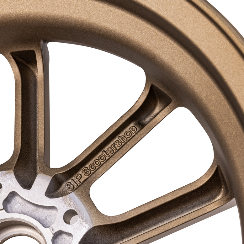 Felge vorne/hinten 12" für Vespa GTS/​GTS Super/​GTV/​GT 60/​GT/​GT L 125-300ccm, bronze matt