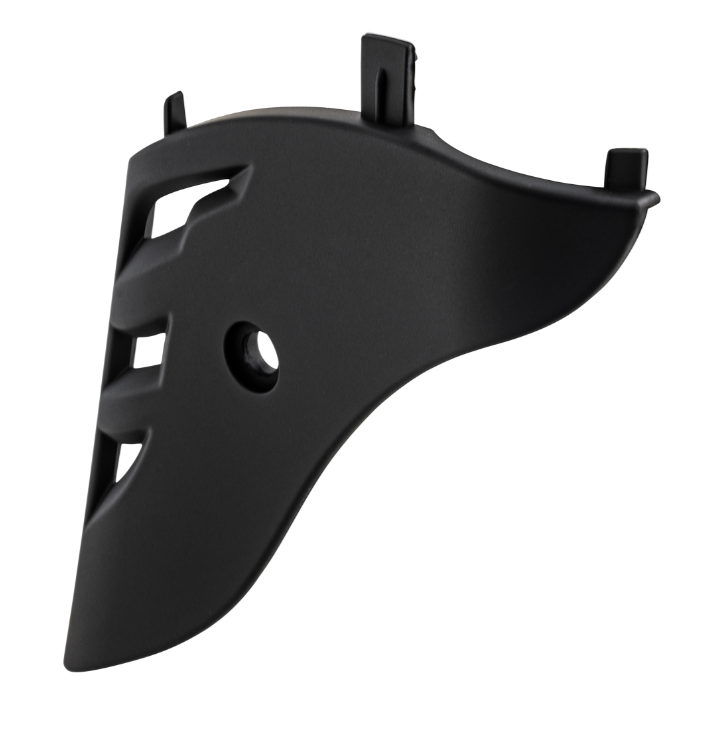 Gabelverkleidung für Vespa Primavera/​Sprint/Elettrica 50-150ccm, schwarz matt