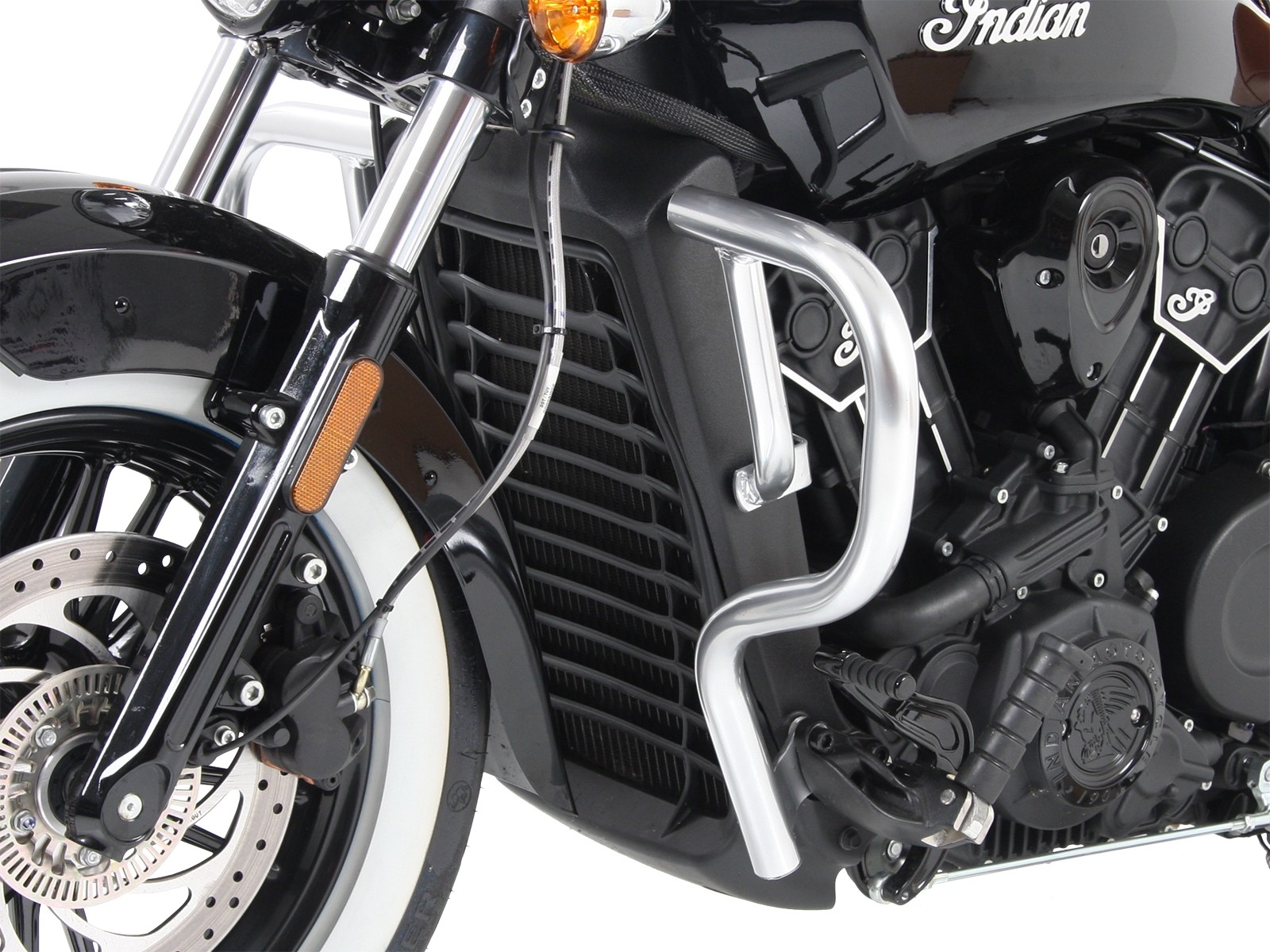Motorschutzbügel chrom für Indian Scout Bobber (2017-)
