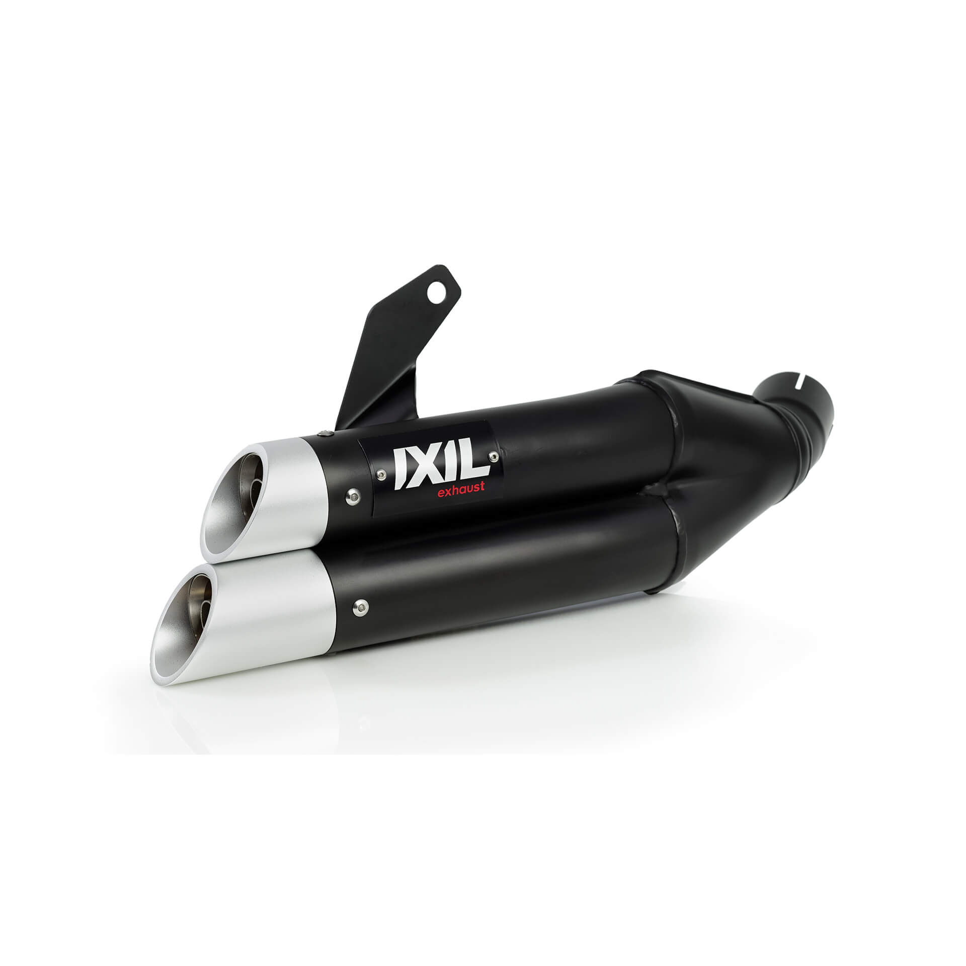 IXIL Hyperlow XL Komplettanlage Kawasaki Z 650 /650 Ninja, Edelstahl schwarz, E-geprüft, Euro5