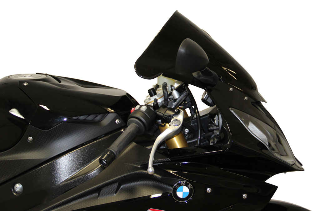 MRA Windschild Racingscheibe "R" schwarz BMW S1000 RR ab 2015-