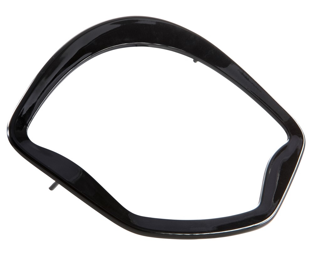 Zierring Tachometer für Vespa GTS/​GTS Super 125-300ccm ('14-), schwarz glänzend
