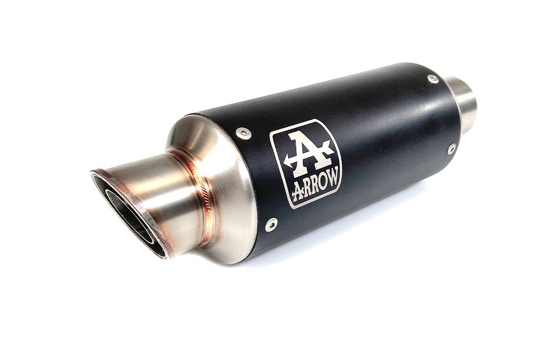 ARROW Auspuff DARK GP2 für Kawasaki Z 900 (17-22)
