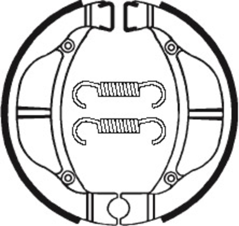 Tecnium Off-Road Organische Bremsbacken - BA093