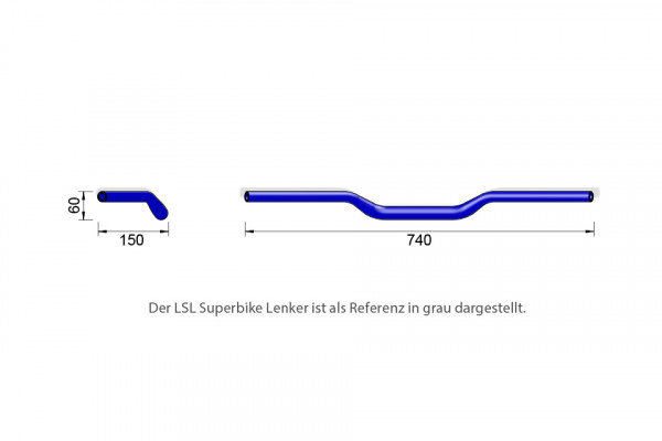 Flat Superbike Lenker LSL XN1