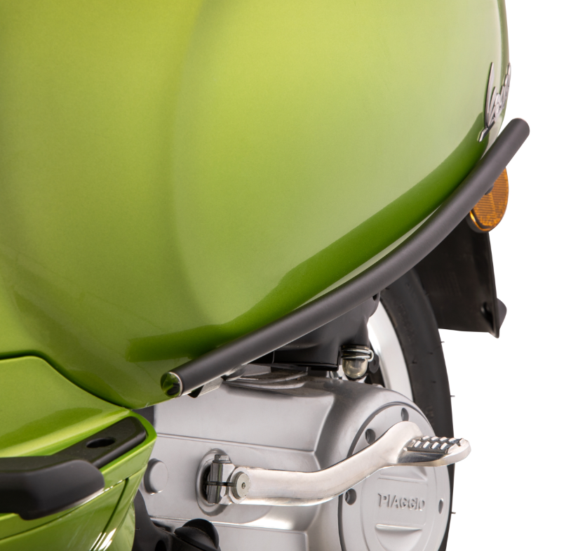 Sturzbügel Seitenhaube für Vespa Primavera/​Sprint/Elettrica 50-150ccm, schwarz matt