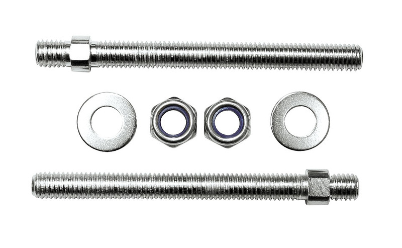 HIGHSIDER pro Spiegeladapter Chrom Für diverse Roller, zB Peugeot