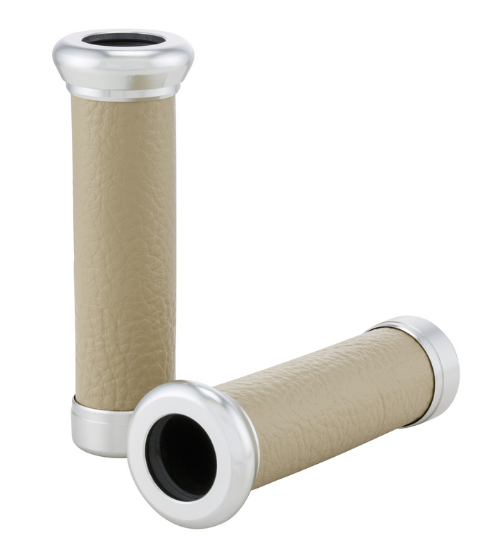 Griffe Retro Ø 24/24 mm, L 130 mm für Vespa ET2/​ET4/​LX/​LXV/​S/​Primavera/​Sprint 50-150ccm, beige