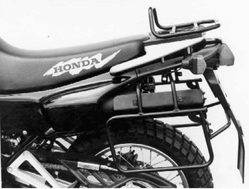 Rohrgepäckbrücke Topcase-Träger schwarz für Honda NX 650 Dominator (92-94) Hepco & Becker