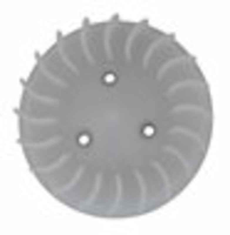 Bihr Over-size Turbine weiß MBK Booster/Stunt - Yamaha Slider/BW'S